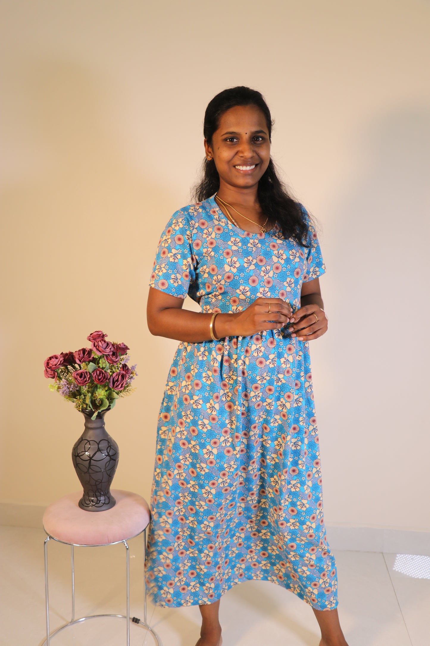 Women's Non feeding Lounge wear - TCJN02 - Shadow of Peacocks