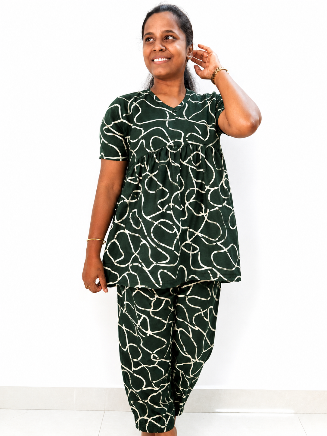 *PREBOOKING* - Premium Women's Curvy peplum coord set - Forry roams peplum coords