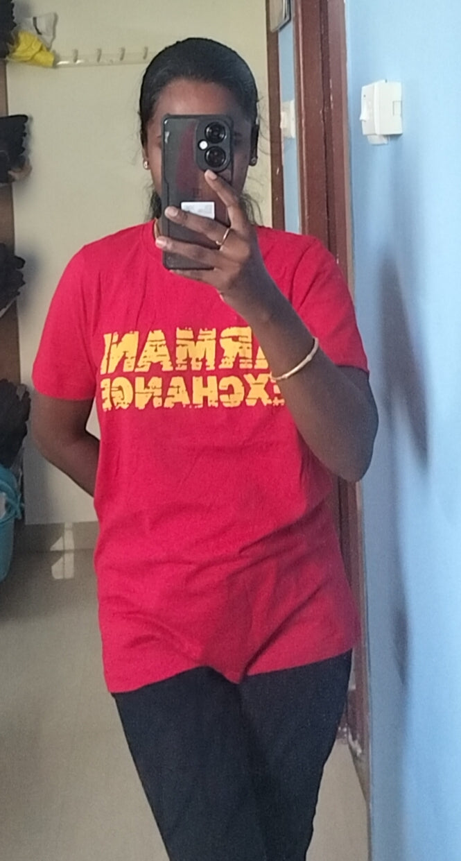 Unisex Short Sleeve T shirt - Red