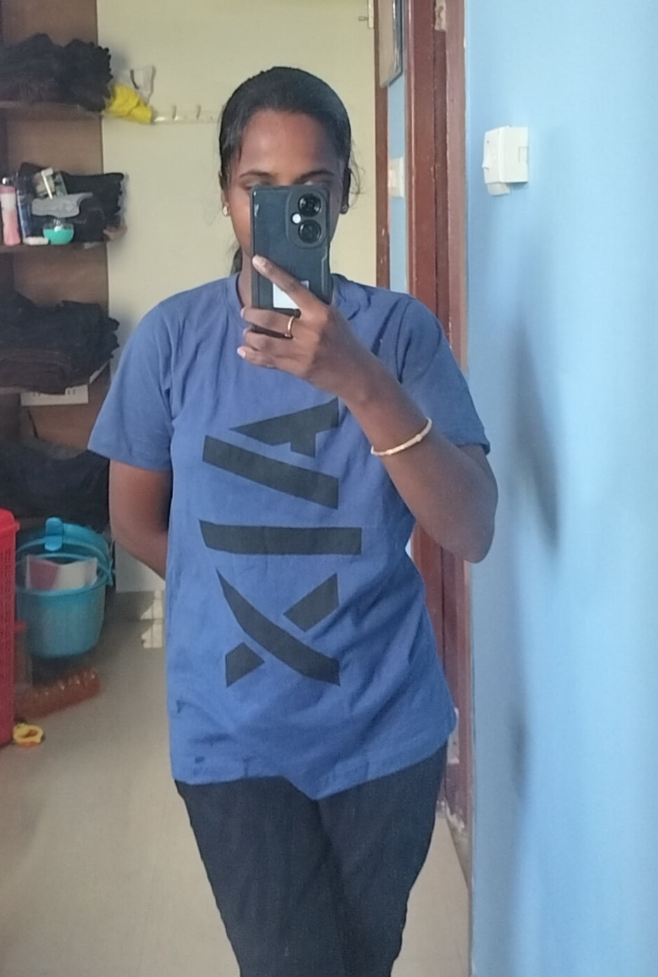Unisex Short Sleeve T shirt - Blue