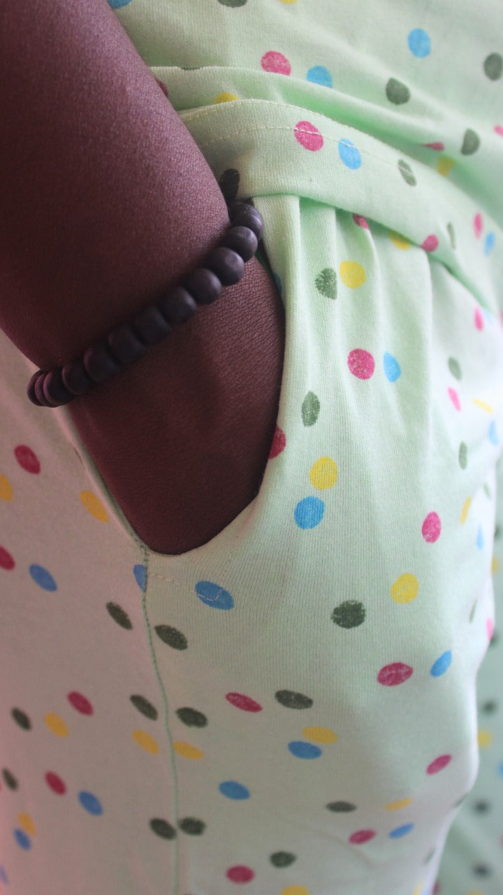 Women's Pyjama set (Feeding / Non feeding)- Mini Dots