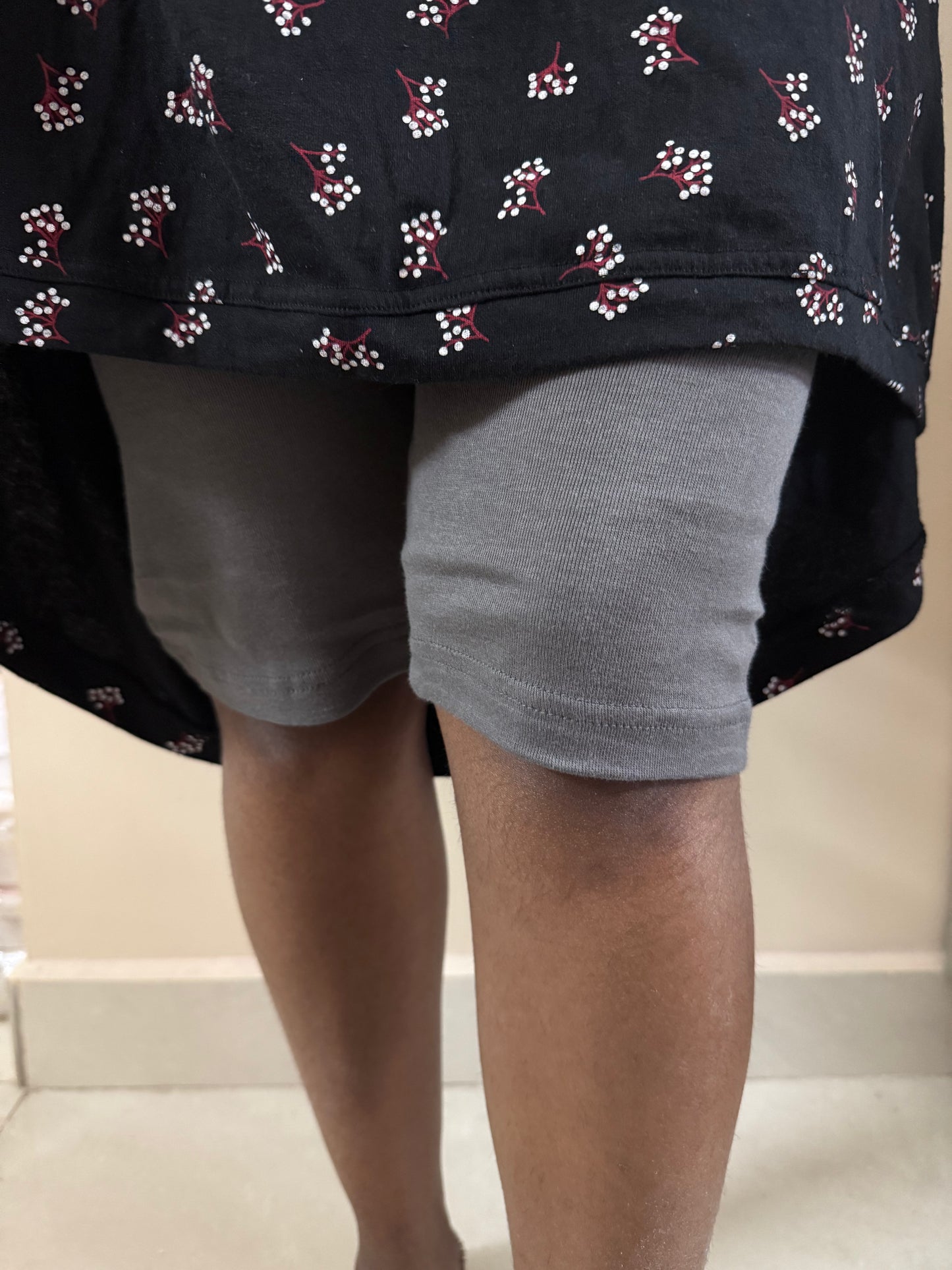 Knee Length Pant (Grey)