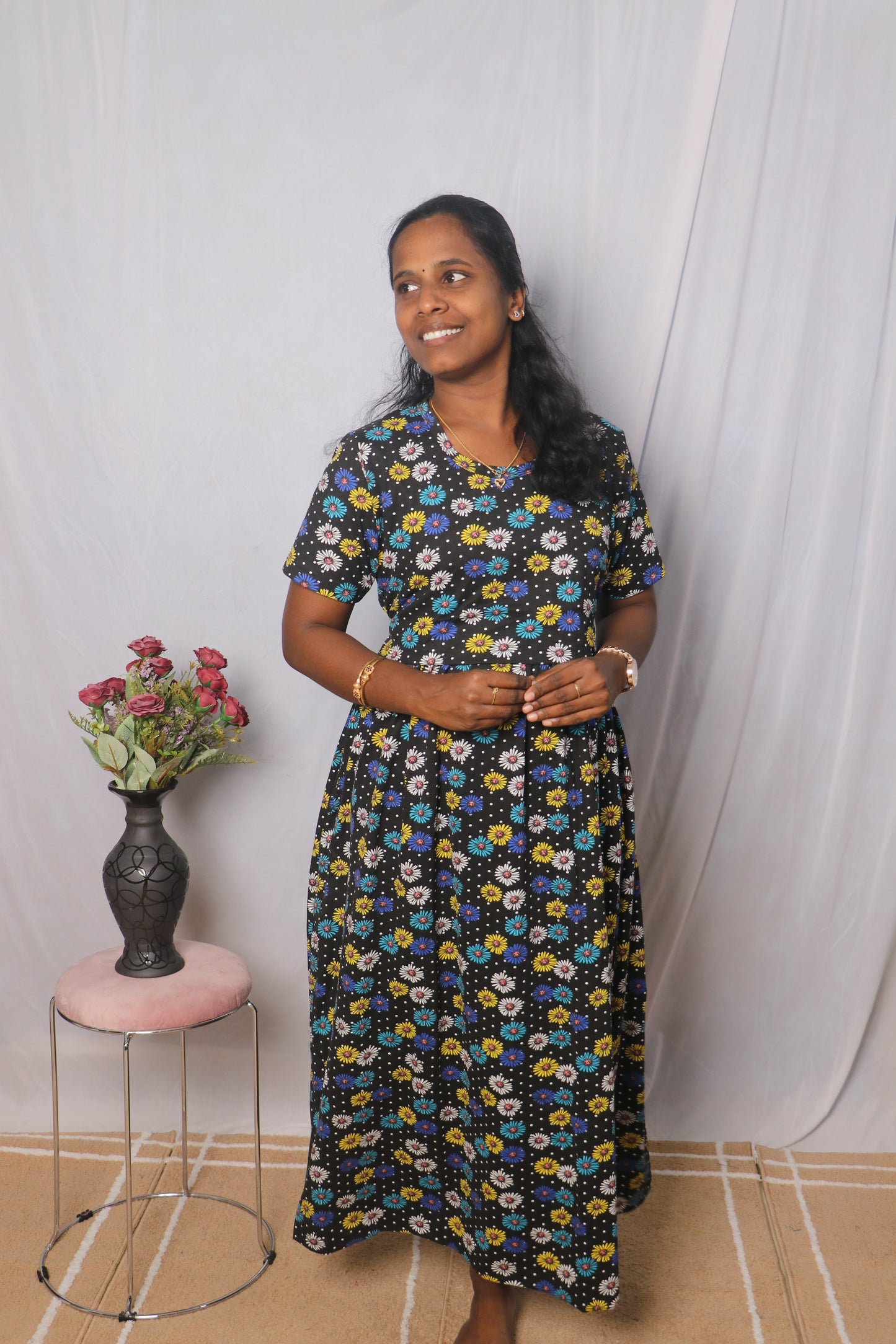 Feeding Lounge wear- TCHF02 - Black blossom