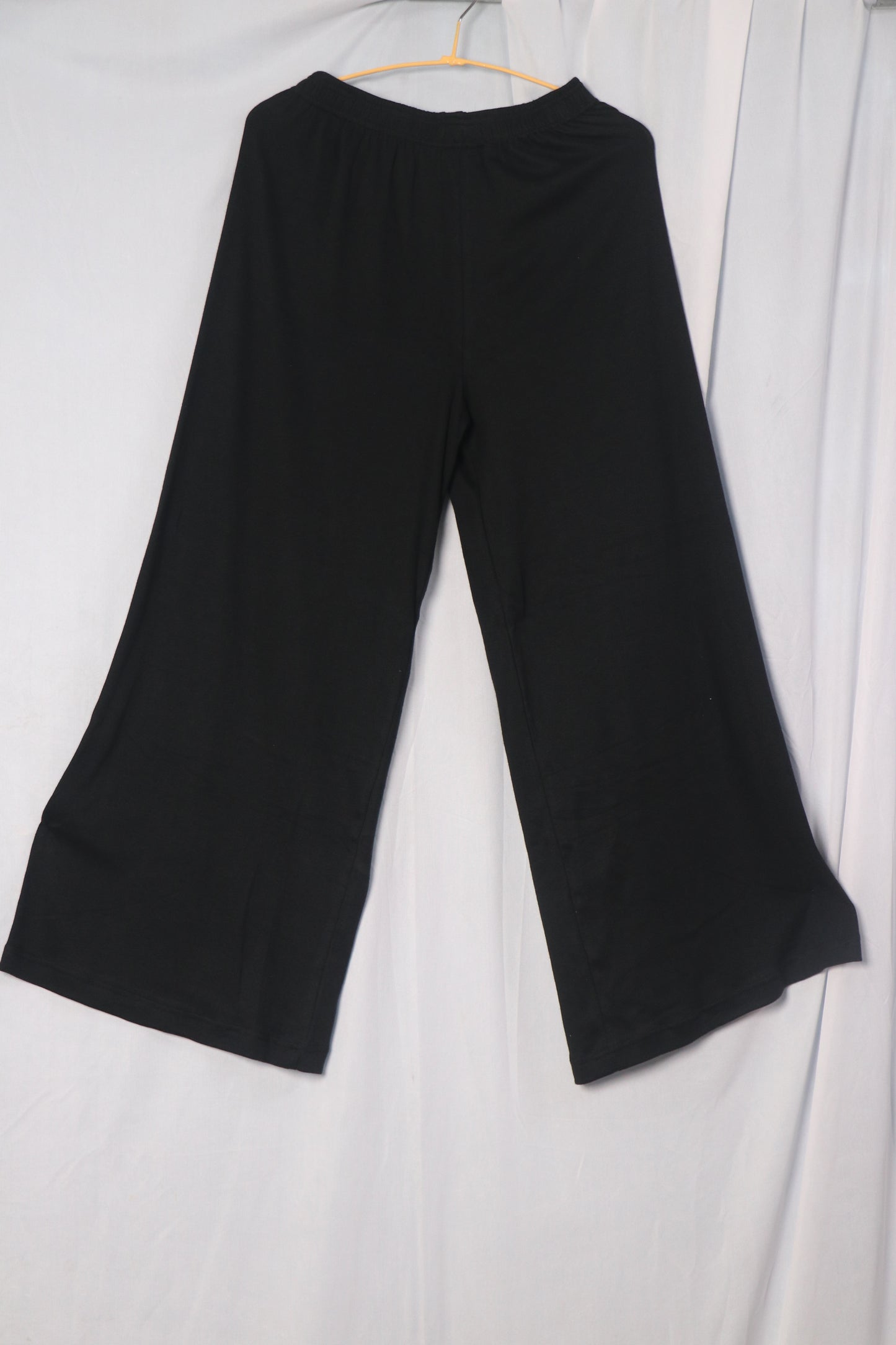 Women's Palazzo pant - Black (CHOOSE Full length or 3/4th)