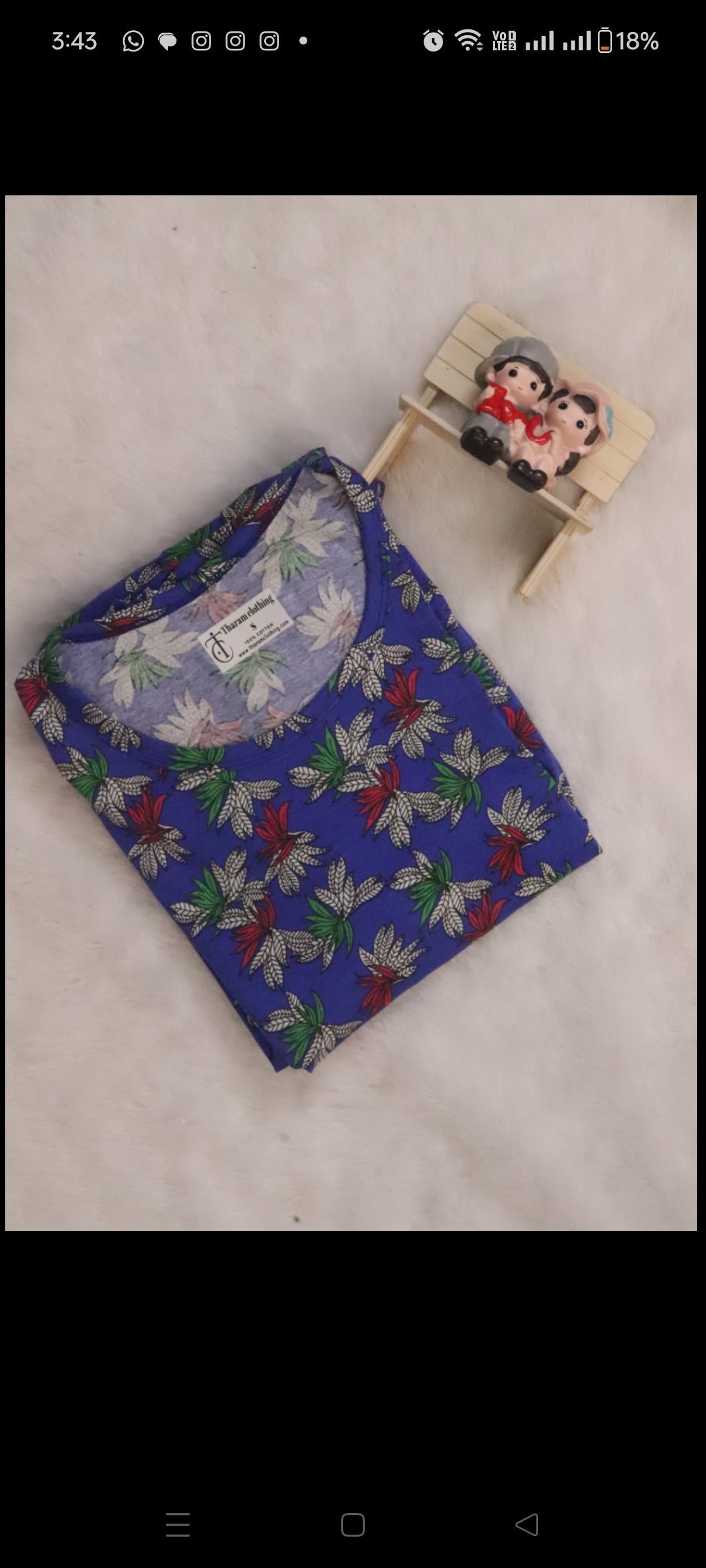 Women's Feeding tshirt - Blue bunchy