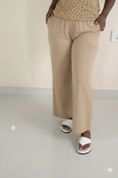 Women's Palazzo pant Full length - Skin