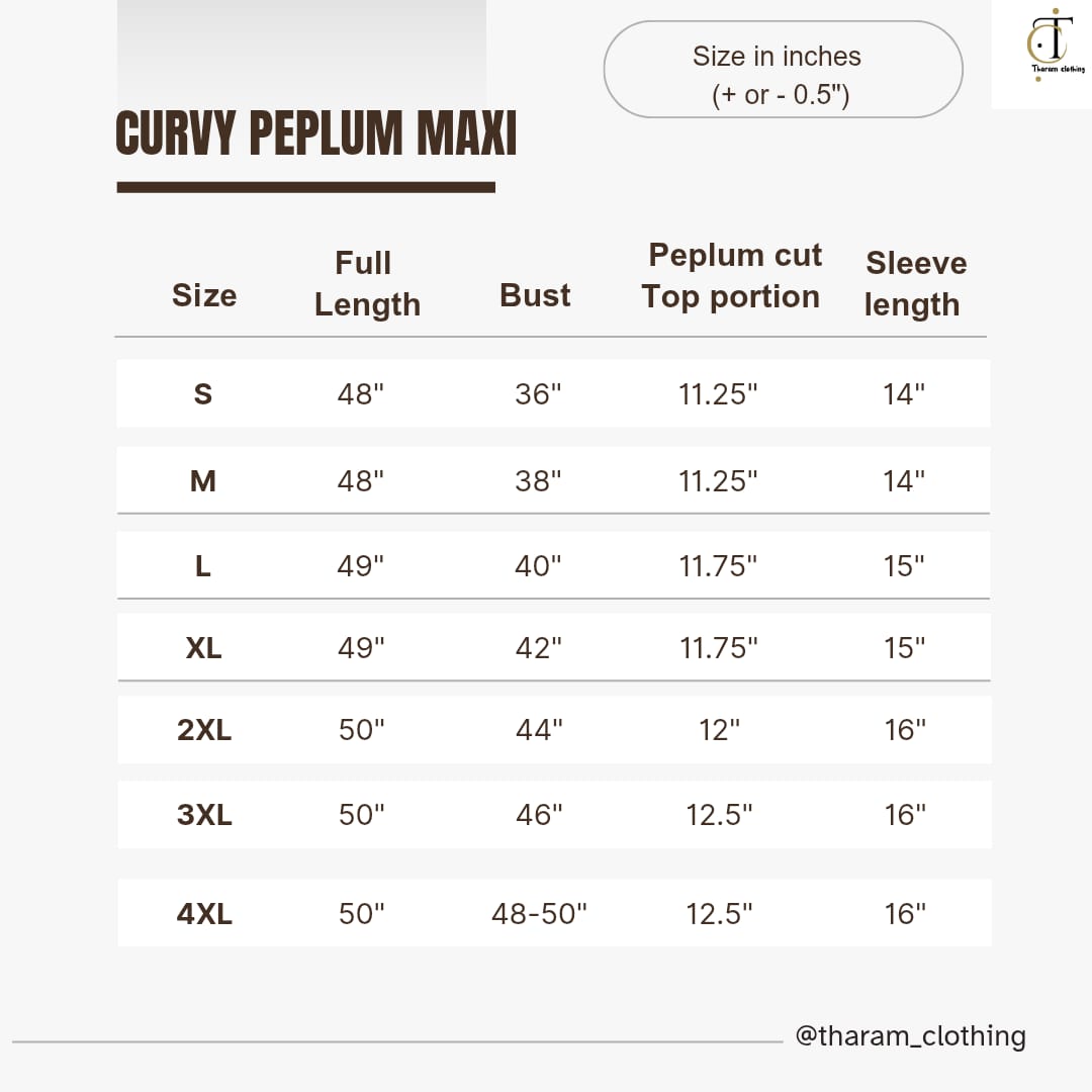 Premium - Curvy peplum maxi- TCBPN05 - Grey eyes Peplum maxi