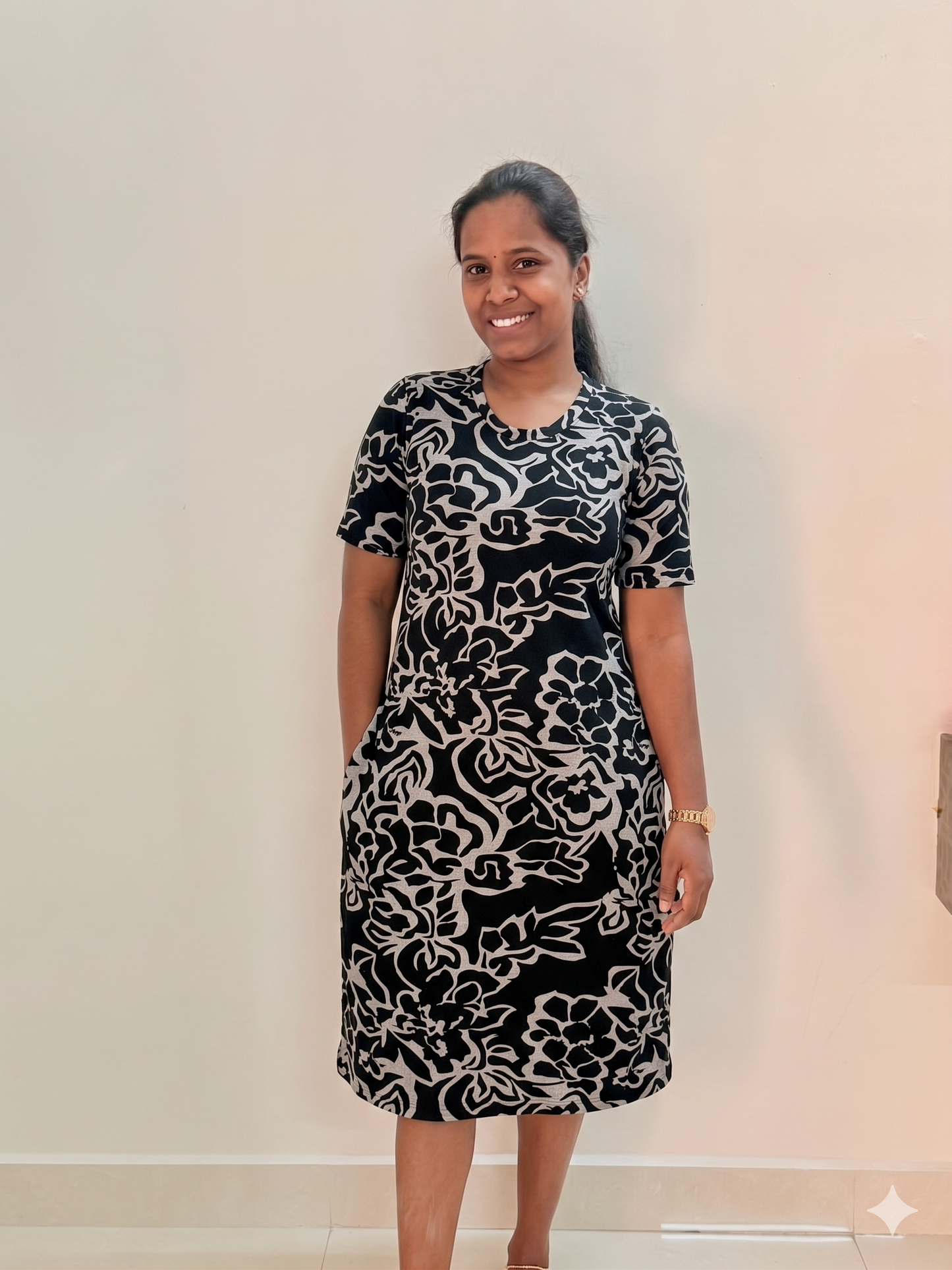 Lounge kurtaas / Long polos - Black zigs