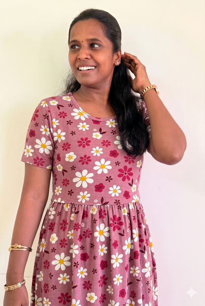 Premium quality Feeding Lounge wear - Rosy rose pullup