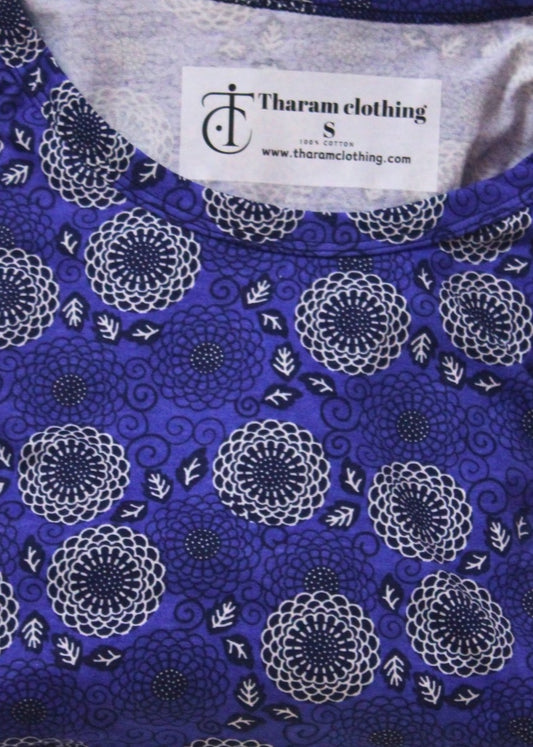 Feeding Lounge wear - TCCF05 - Royal Blue pattern