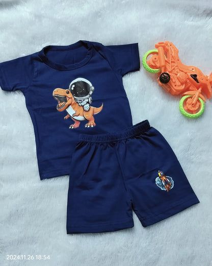 Kids Printed Vacation Sets - TCKA01 - Dino Space