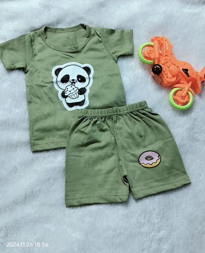 Kids Printed Vacation Sets - TCKA04 - Foodie love