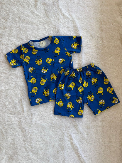 Kids Wear - Unisex Coord sets - Minion gang