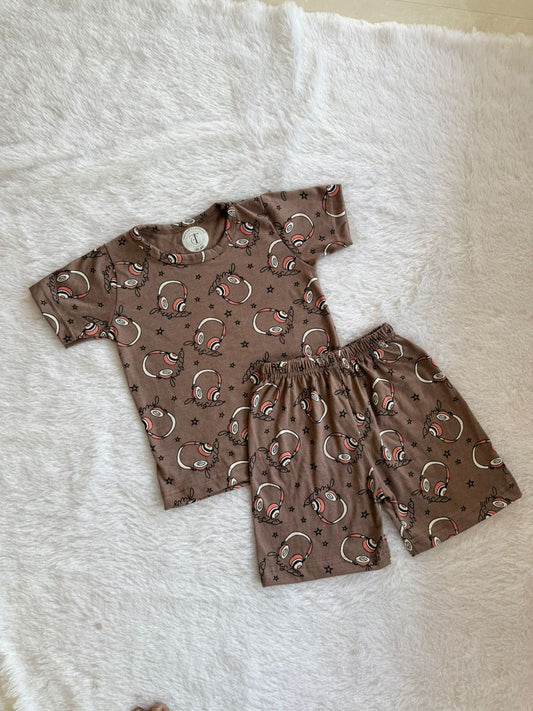 Kids Wear - Unisex Coord sets - Headphone love