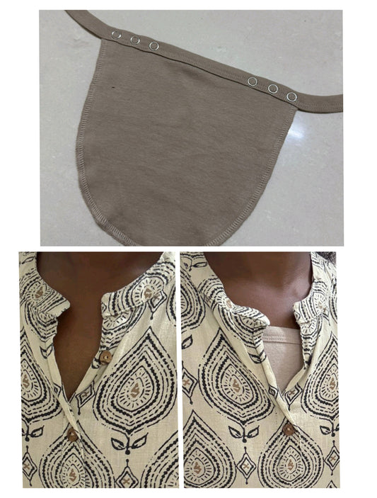 Deep Neck Hider Free size - Skin