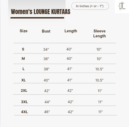 2 in 1 Lounge KURTAAS / Long polo dress - Royal Hibiscus