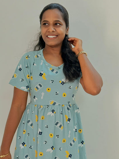 Premium - Women's Non feeding Lounge wear  - TCLM07 - Pastel capsule