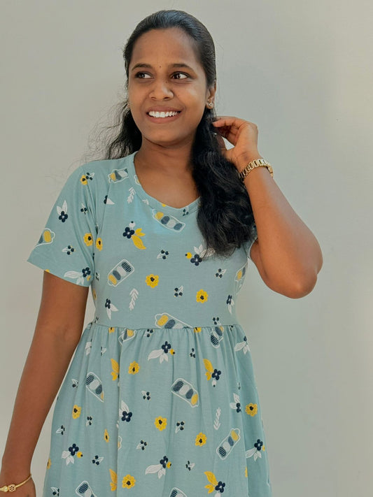 Premium - Women's Non feeding Lounge wear  - TCLM07 - Pastel capsule