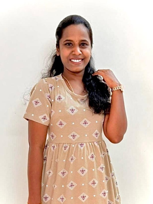 Women's Non feeding Lounge wear - TCLM04 - Creamy inbox