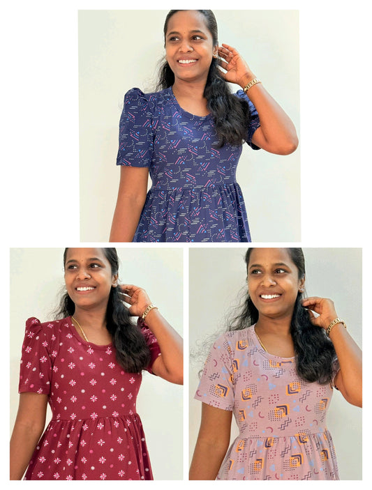 Super saver combo pack Non feeding - (Semboovae, Navy zigzag and C Milk)