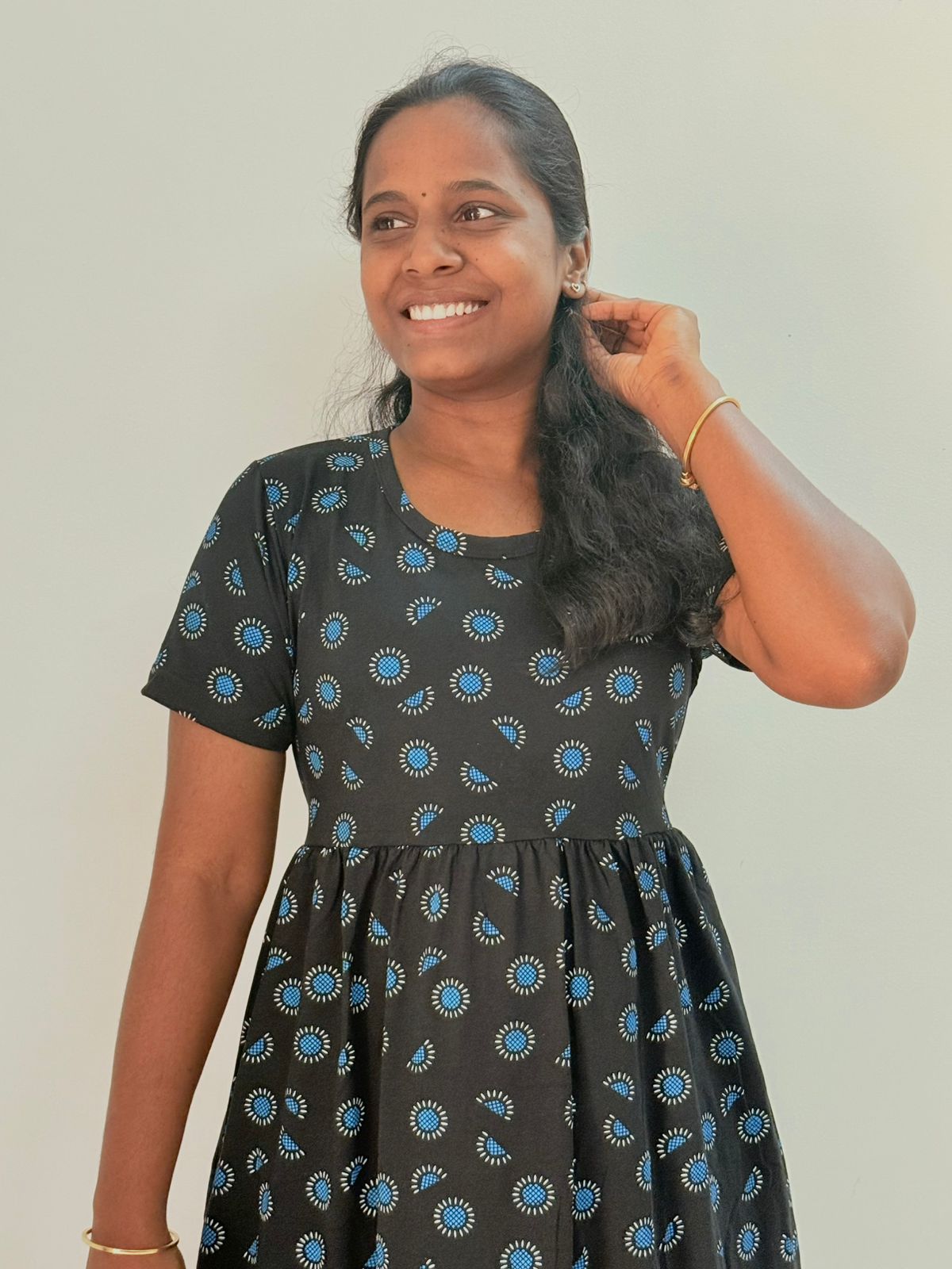 Premium - Women's Non feeding Lounge wear - TCMN01 - Black Raise