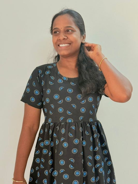 Premium - Women's Non feeding Lounge wear - TCMN01 - Black Raise