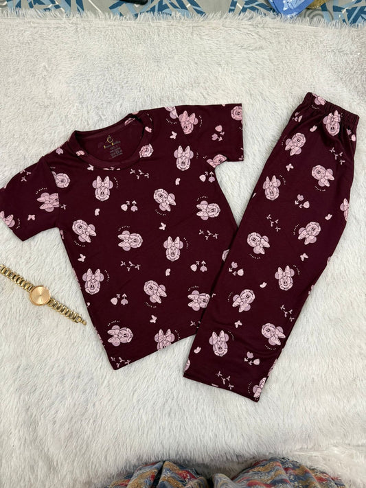 Kids Wear - Unisex Pyjama set - Merron Micky