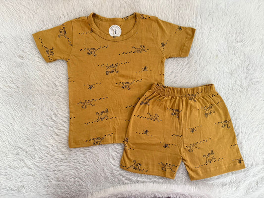 Kids Wear - Unisex Coord sets - Hakuna mattata coords set