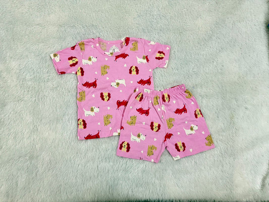 Kids Wear - Unisex Coord sets - Snoopy biggle