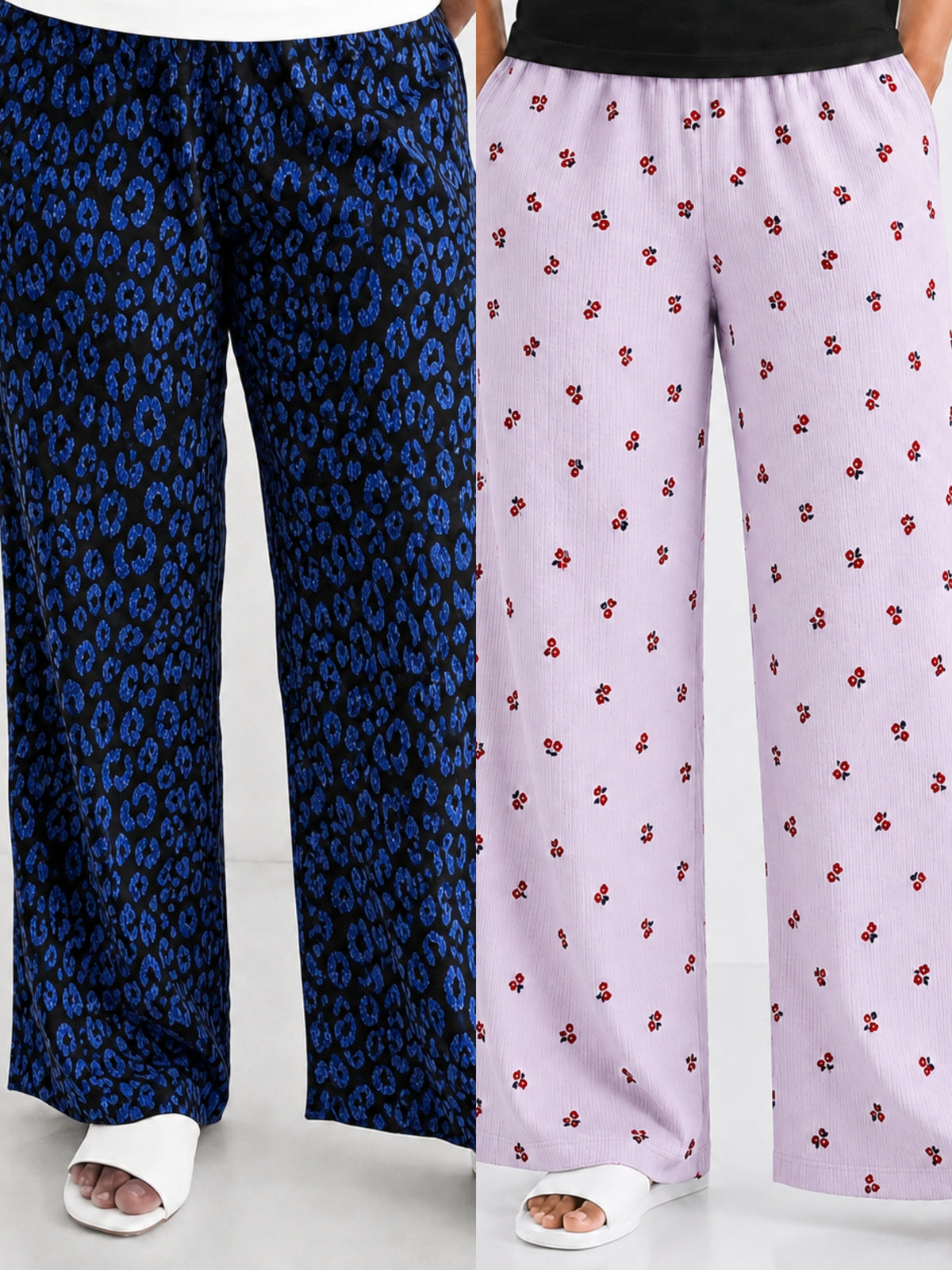 Defective piece Women's printed Palazzo pant - Random colour Single piece (Image attached is just for reference) (Copy)