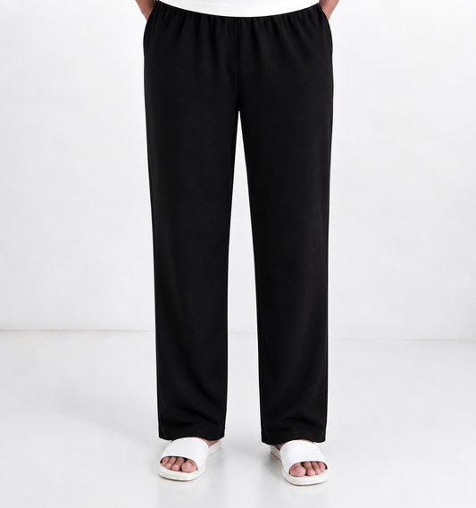 *PREBOOKING* - ***(Pick any 3 colour at offer )*** - Women's Straight pant - Black