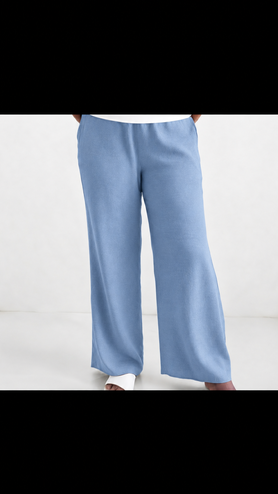 *READY TO DISPATCH* - Women's Palazzo pant Full length - Sky pick palazzos