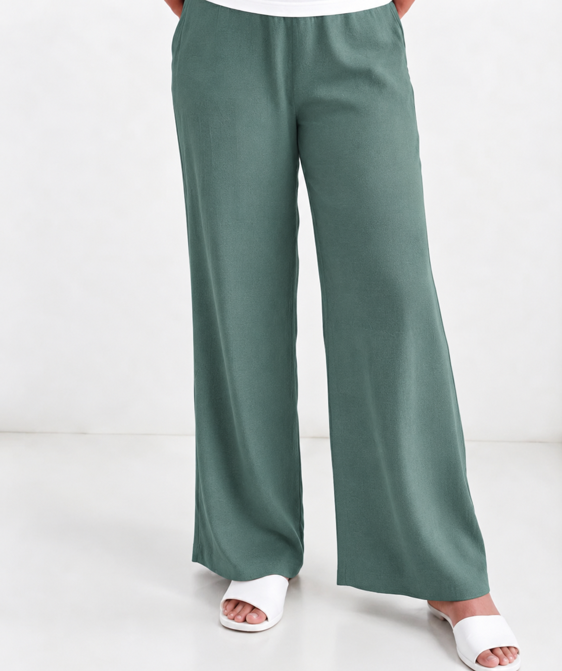 *PREBOOKING* - Women's Palazzo pant Full length - Tale green pick palazzos