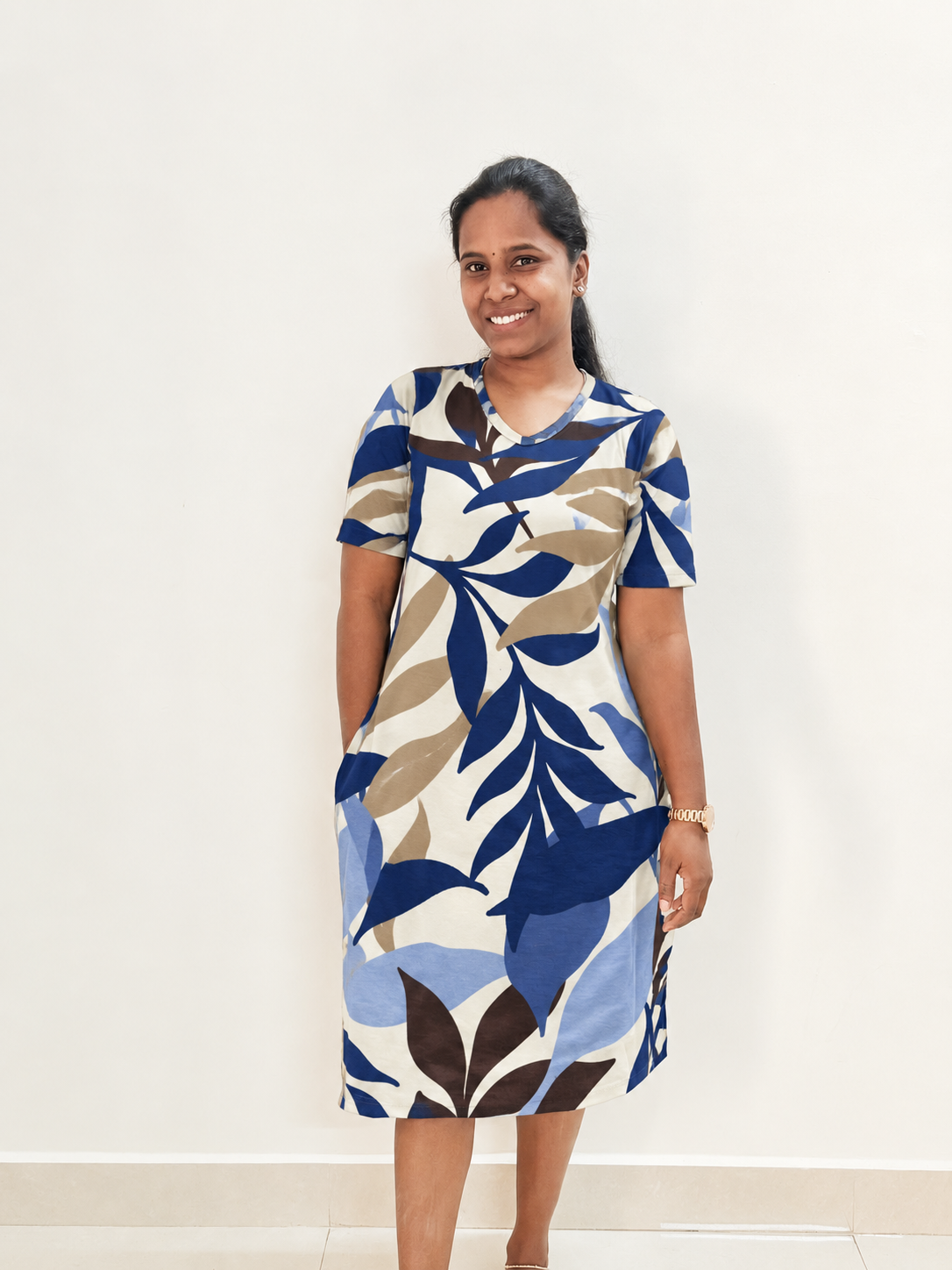 *READY TO DISPATCH* - Lounge kurtaas / Long polos - Sky Leafy
