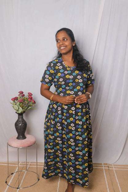 Feeding Lounge wear- TCHF02 - Black blossom