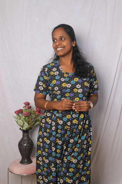 Feeding Lounge wear- TCHF02 - Black blossom