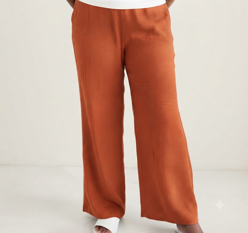 PREBOOKING - Women's Palazzo pant Full length - Oro corp