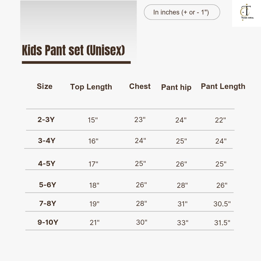 Kids Wear - Unisex Pyjama set - Alpha blue