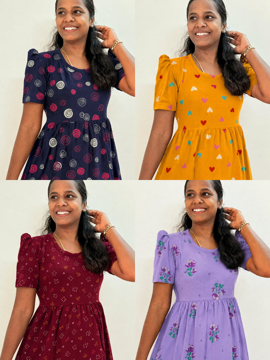 Premium quality - Defective Non feeding dress (One piece - Random Colour)- Image is just for reference