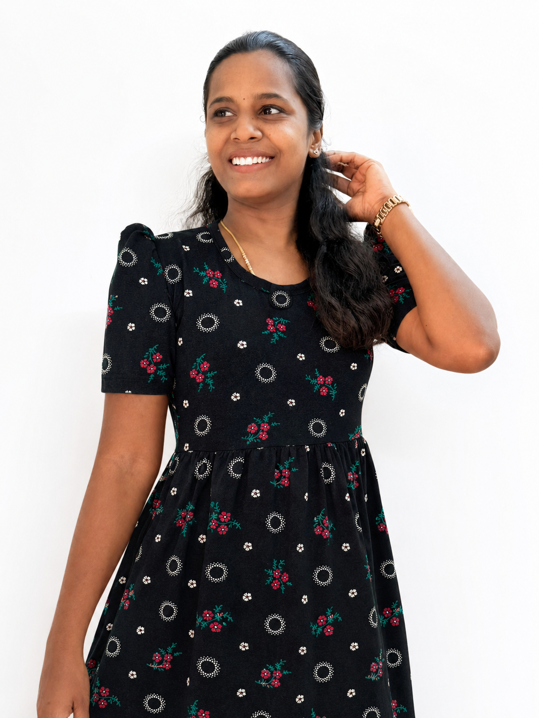 *PREBOOKING* - Premium - Women's Non feeding Lounge wear puff sleeves - Black muttais lounge wear